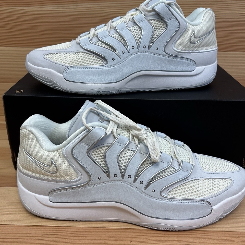 Nike KD 18 Soft Pearl Pure Platinum HV1992-001 Men's Sz 12